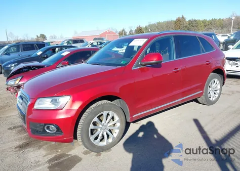 2015 Audi Q5 2.0T Premium from USA, damaged, VIN WA1CFAFP7FA048677